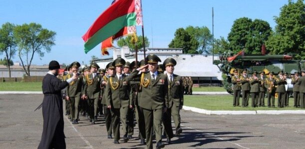 Присяга в частях Барановичского горнизона